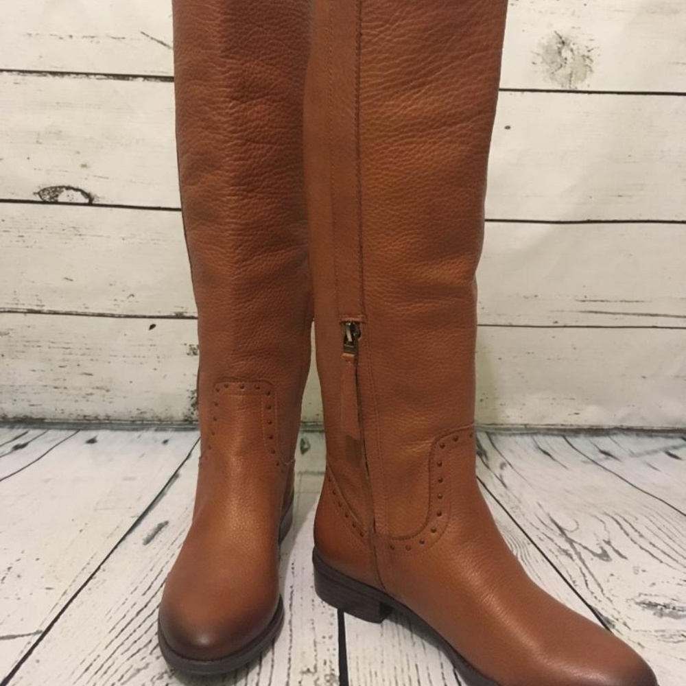 NEW Sam Edelman Prina Whiskey Leather Riding Boot
